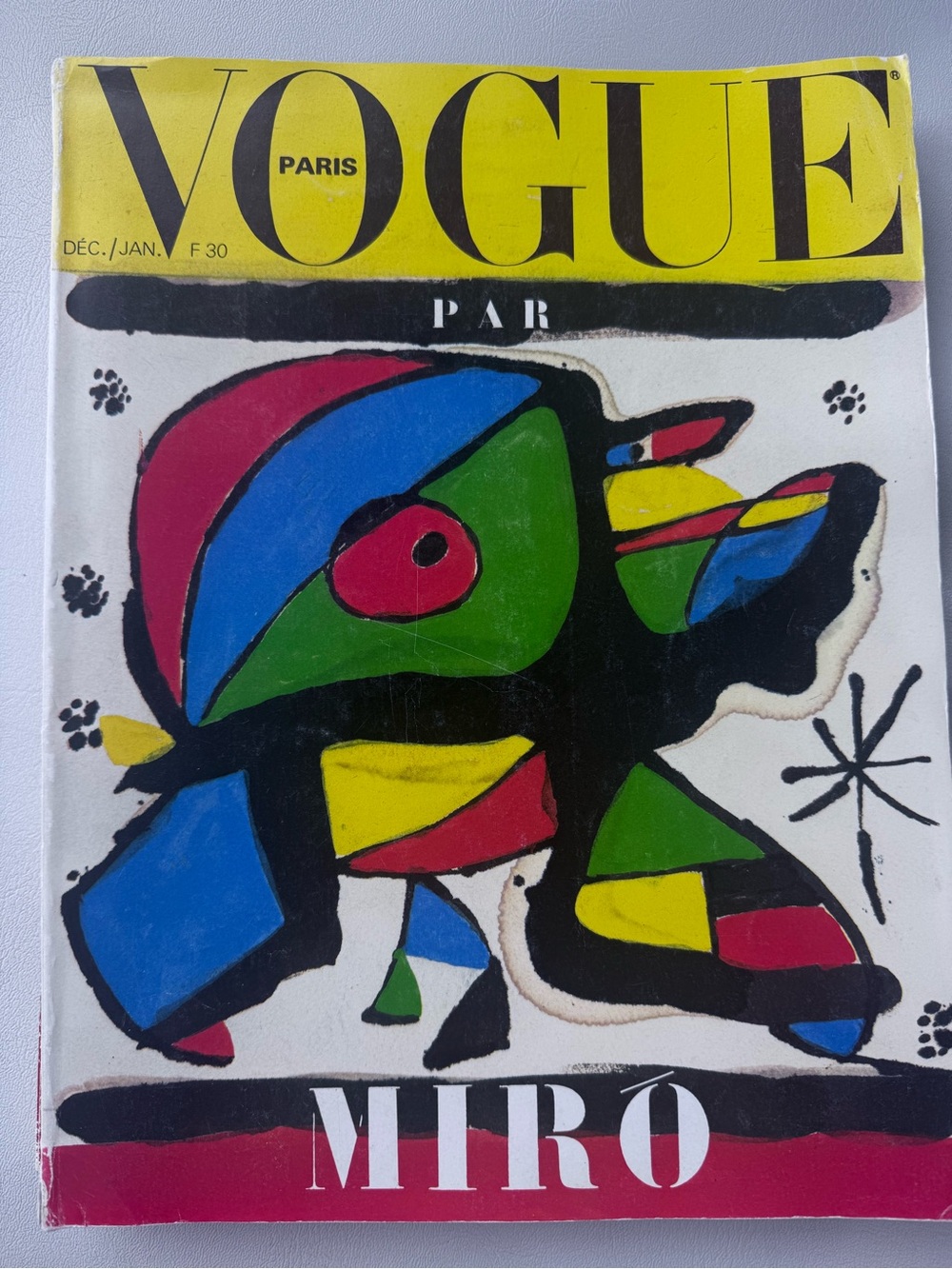 VOGUE Paris 602 December 1979 Miro Gunter Sacha Demarchelier Newton Jewels